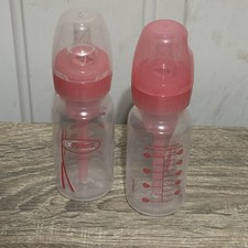 Dr. Brown's Options Narrow Pink Bottles 2 Pack 4 Ounce Level 1 Flow