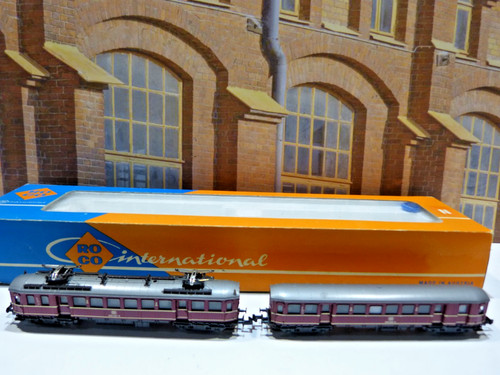 Roco 21601 Zweiteiliger Triebwagen BR 485.007-9 DB Spur N      S76/18 | Condition: Gebraucht