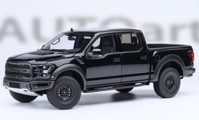 Ford F-150 Raptor Supercrew 2019 agate black 1:18 AUTOart 72947