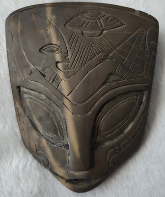 Ojuelos De Jalisco Authentic Ancient Alien Stone Carved Pendant    