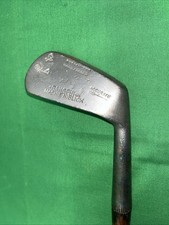 RARE Hickory Golf BAKSPIN MASHIE NIBLICK Wood Shaft Club HD211
