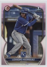 2023 Bowman Prospects Pink 112/175 Lizandro Rodriguez #BP-47 sc8