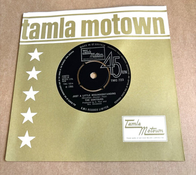 THE CONTOURS-JUST A LITTLE MISUNDERSTANDING TMG 723
