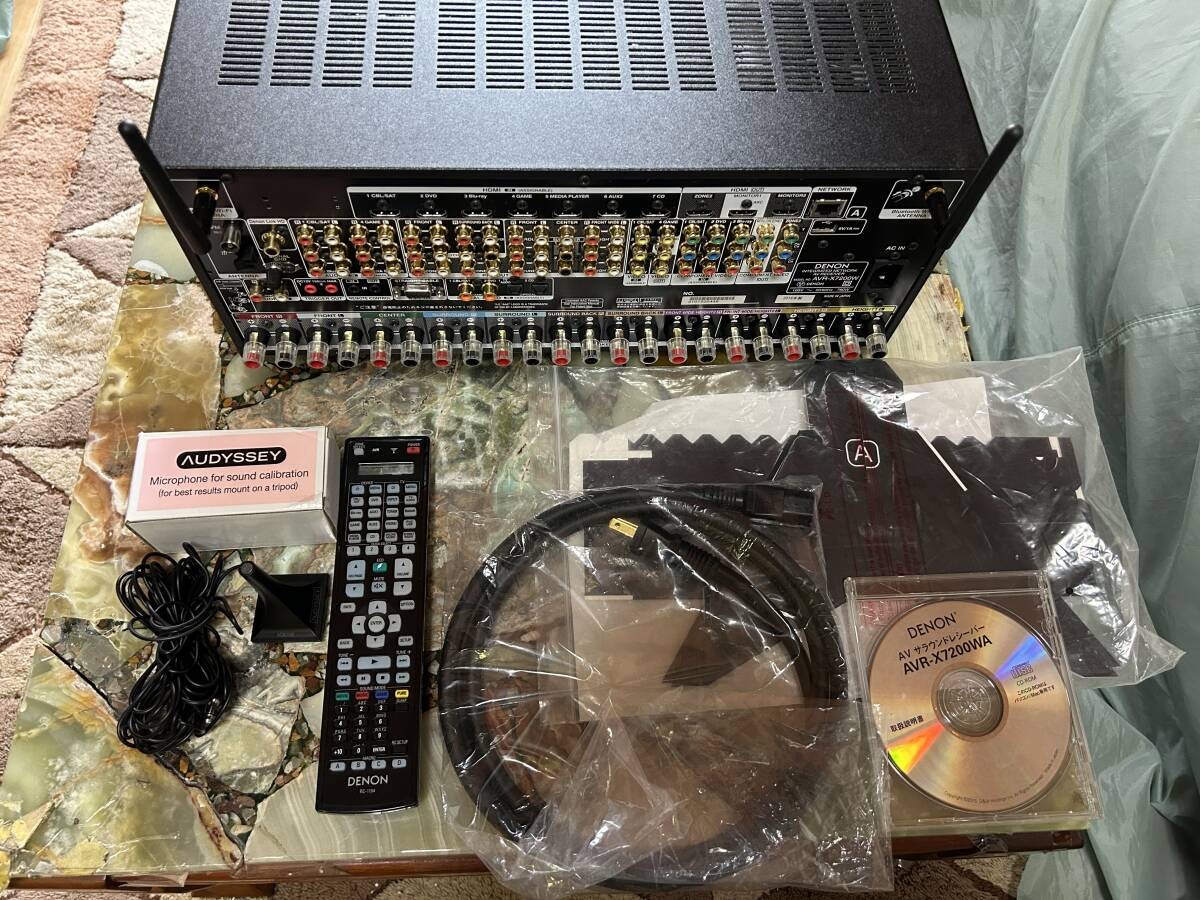 DENON AVR-X7200WA Integrated Network AV Receiver w/ Box Antenna