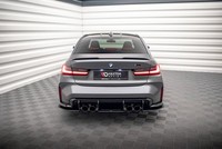 Heckansatz Diffusor Passend FüR BMW M3 G80 Roter Kern
