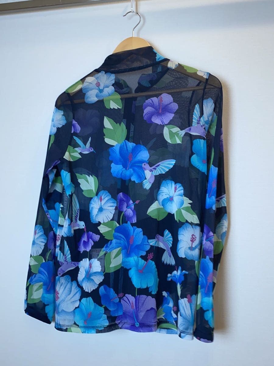 ALTRA LEONARD Altro Sport Giacca Trasparente 38 Poliestere Navy Floreale 0558603