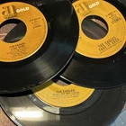 EAGLES Lot of 3 45RPM 7" Vinyl REs - 70s Classic Rock - 6 Great Songs!!!