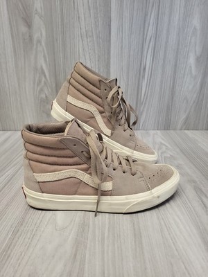 Vans Off The Wall Taupe High Top Sneaker Größe 5,5 Schnürschuhe. PK
