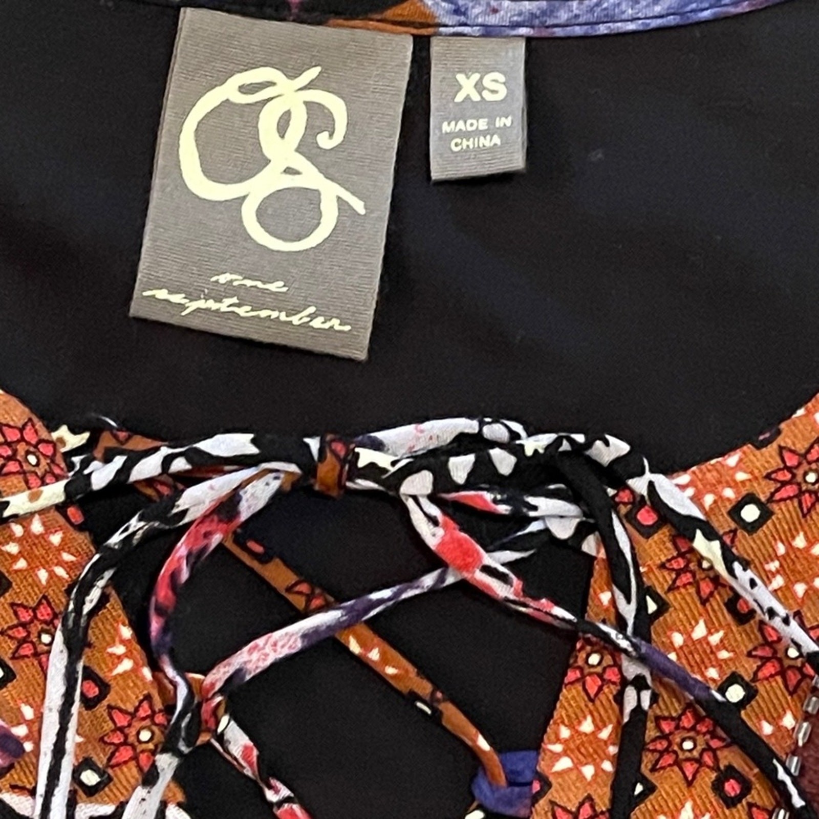 Anthropologie Arcata Patchwork Pattern Dress by O… - image 8