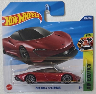 Hot Wheels 2025 McLaren Speedtail HW Exotics Series in Metallic Burgundy 