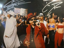 The Godfather And D'Lo  Brown Autographed 8X10 Photo