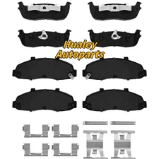 Front and Rear Ceramic Brake Pad for 1999-2003 Ford F-150 2002 Lincoln Blackwood