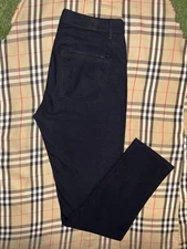 Vuori Meta Tech Pants Mens Size 30x32 Black Performance Athletic Golf Chino V430