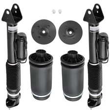 2X Stoßdämpfer Hinten + 2X Federbalg Hinten for Mercedes-Benz ML GLE W166 X166