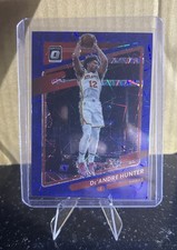 2021-22 Panini Donruss Optic - De'Andre Hunter #13 Blue Velocity Prizm