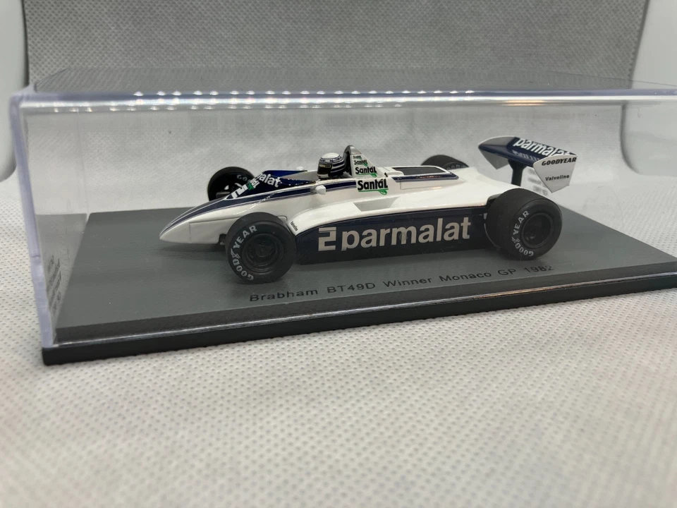 1/43 Spark S4789 Brabham BT49D Winner Monaco GP 1982 Riccardo Patrese - Immagine 2 di 4