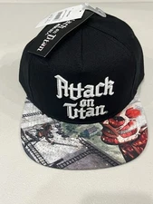 NWT ATTACK ON TITAN ADJUSTABLE BIOWORLD SNAPBACK HAT
