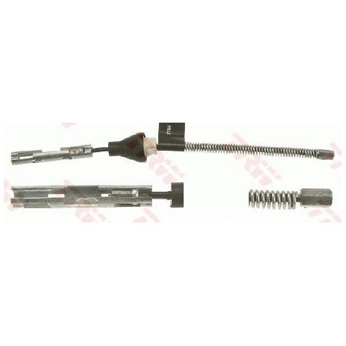 2X Handbremsseil Hinten FüR Ford Fusion JU 1.2 1.4 1.6 02 Bis 12 TRW Eydg Fxdc-image