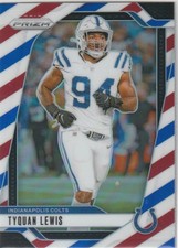 TYQUAN LEWIS 2024 PANINI PRIZM RED, WHITE, & BLUE PRIZM #125 COLTS & OHIO STATE