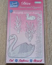 Sweet Dixie Swan And Cygnet Die Set