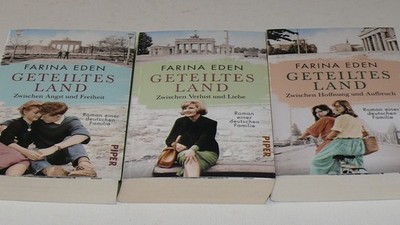 Geteiltes Land. Die DDR Saga von Farina Eden. 3 Bücher in chronologischer Reihe