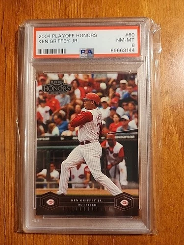 2004 Playoff Honors #60 Ken Griffey Jr PSA 8