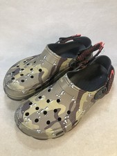 Zuecos Crocs All Terrain Desert camuflados talla 11