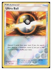 Ultra Ball Reverse Holo Uncommon Shining Legends 68/73 NM M089
