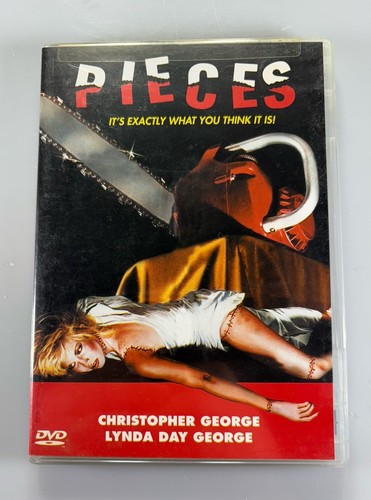 RARE OOP HORROR - Pieces (DVD, 2001) - Christopher George / Lynda Day