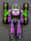 Vintage Transformers CYBERTRON (2005) Deluxe Class DIRT BOSS Missing Cyber Key