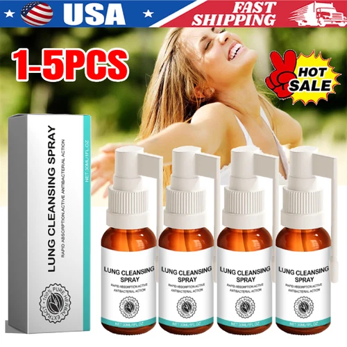 1-5 Stück natürliches Spray zur Unterstützung von Lunge und Atemwegen Kräuter Reinigungsspray - Bild 18 von 18