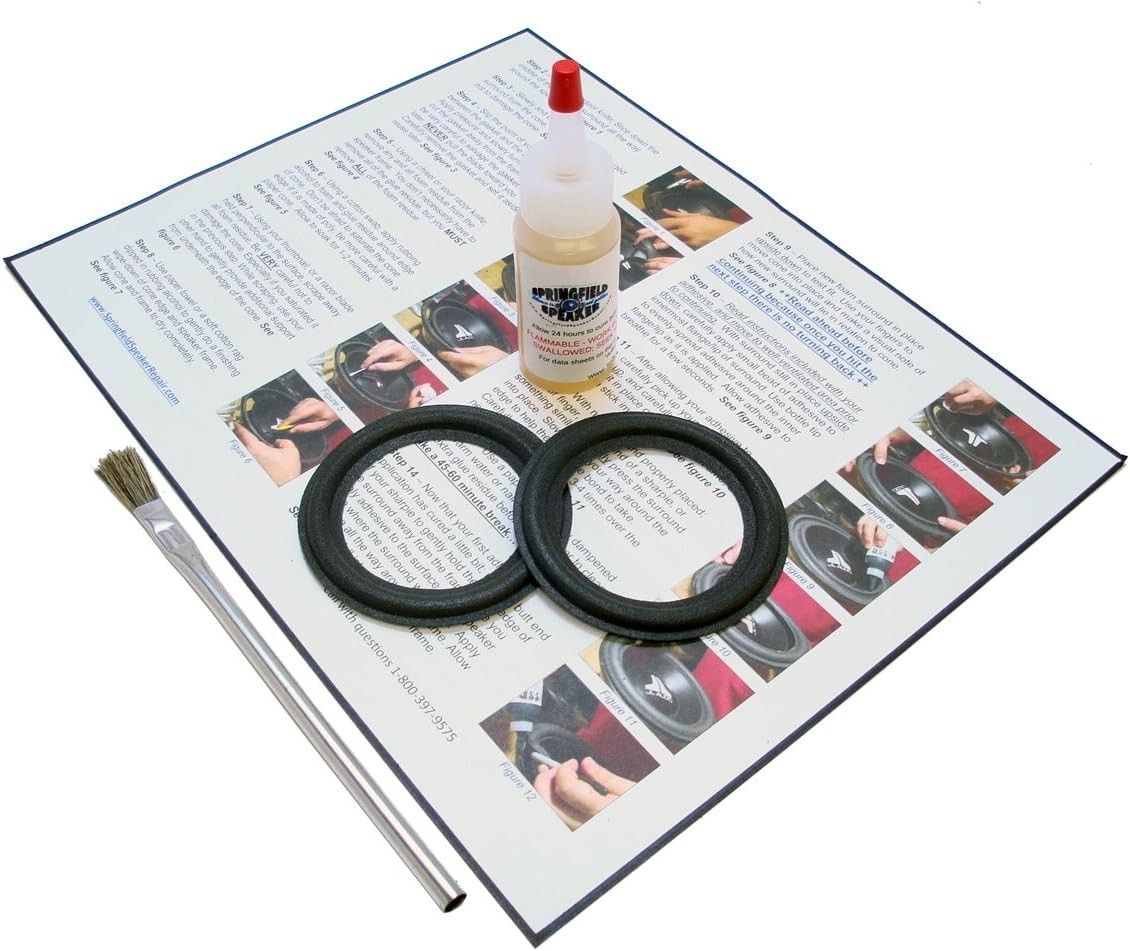 Pioneer 3" Speaker Foam Surround Repair Kit - 3 Inch 