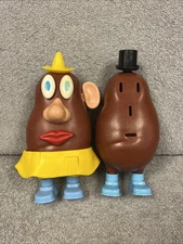 Mr & Mrs Potato Head Vintage 1970s Hasbro Set