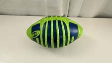 HASBRO NERF 2012 GREEN AND BLUE 9  BLITZ ALL FOOTBALL
