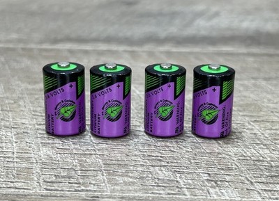 4X Battery for TADIRAN TL-5902 3.6V 1/2 AA ER14250 SL350/750 TL-2150 Batteries