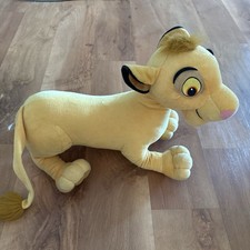 Disney The Lion King Simba Jumbo Large 20 inch Plush Stuffed Animal Hasbro 2002