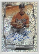 2019 Bowman Sterling Prospect Speckle Refractor 58/99 Rylan Bannon Auto eq1