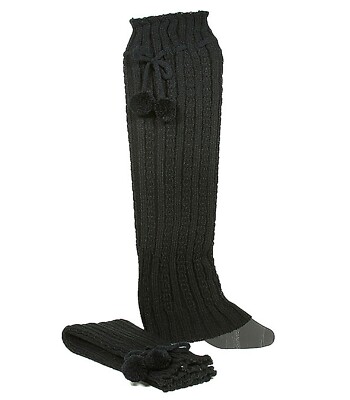 Women Crochet Knit Leg warmers, Knee High Socks - SK-F1005