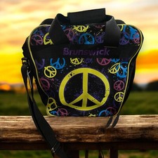Brunswick "Peace" Bowling Bag with Handle and Straps