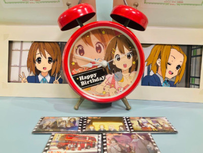 K-On!! Yui Hirasawa Voice Alarm Clock and Magnet Set Steel