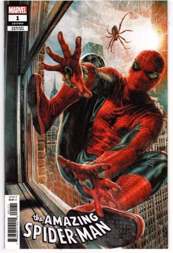Amazing Spider-Man Comic 1 First Print Cover E Bermejo Variant 2025 Kelly Marvel
