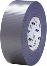 Intertape 3" x 55m Silver Duct Tape 11 mil, Rubber Adhesive, Polyethylene Clo...