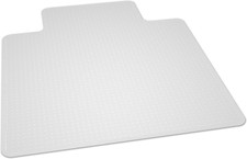Everlife Anchorbar 45-Inch by 53-Inch Vinyl Chair Mat with Lip for Medium Pile C