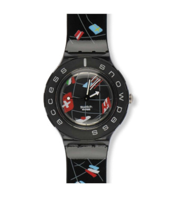 *MINT* 1998 Swatch Access Series SWISS SKI TEAM SHB102 Watch *VINTAGE RARE*