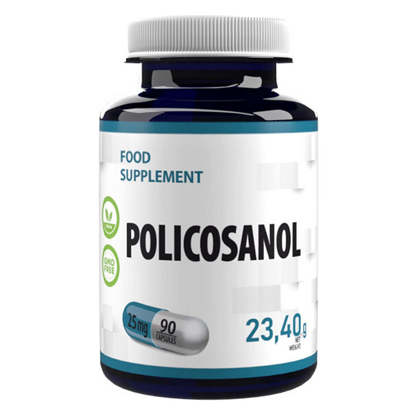 Policosanol 25mg - 90 Capsules Food Supplement
