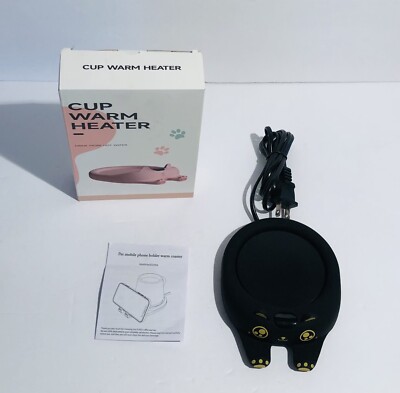 Pusse Pet Phone Holder & Coffee Cup Mug Warmer Heater Model Pusee-N18 Brand New