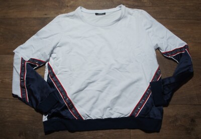 Pulli Pullover weiß blau Gr. 38 M Liu.jo Milano ungetragen