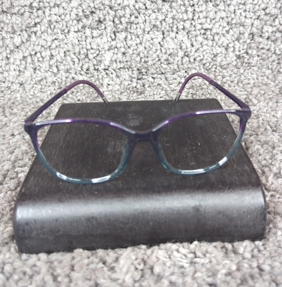 Silhouette SPX 1601 75 4010 фиолетовый бирюзовый подлинный очки с чехлом 52-15 - Изображение 3 из 4