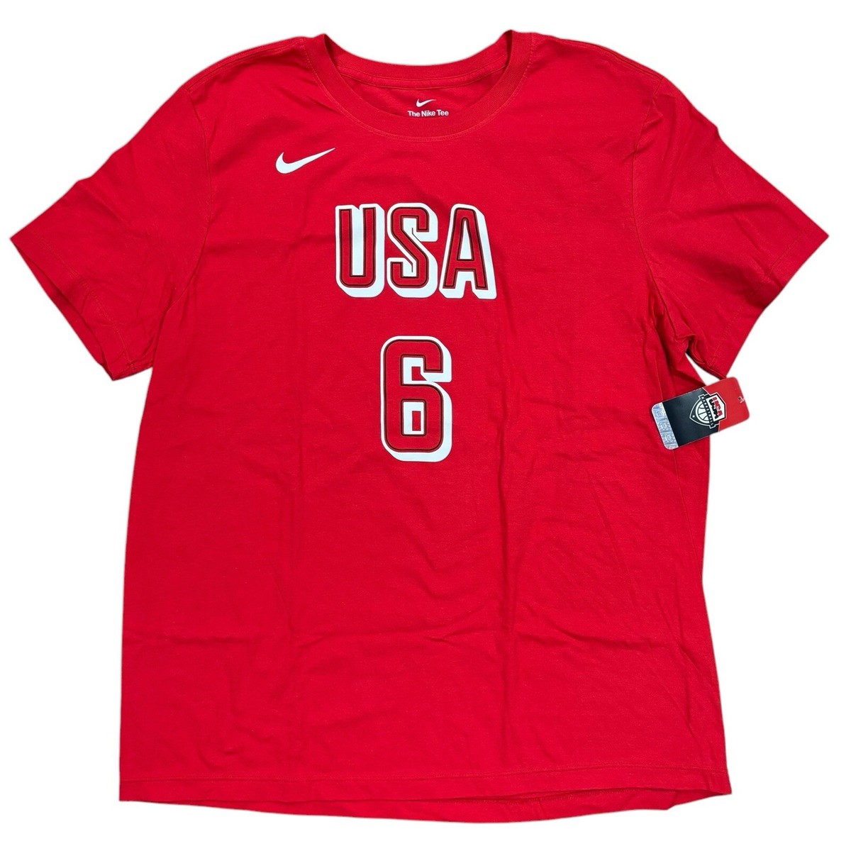 Nike Sabrina Ionescu Team USA Olympics Jersey T Shirt, Size
