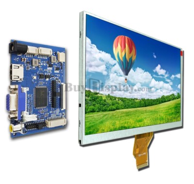 7'' inch TFT LCD Module Display w/HDMI+VGA+Video AV Driver Board for Raspberry PI